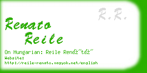 renato reile business card